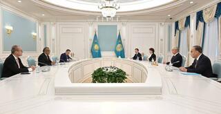 Президент Касым-Жомарт Токаев провел встречу с Генеральным директором ВОЗ Тедросом Адханомом Гебрейесусом