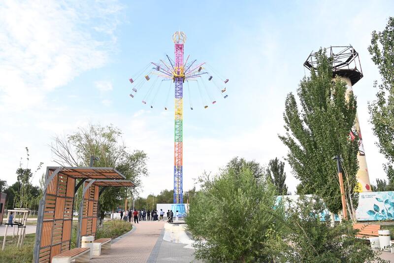 Городской парк открыт для всех жителей Кызылорды