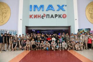 Марафон добрых дел: в Астане организовали показ казахстанского фильма