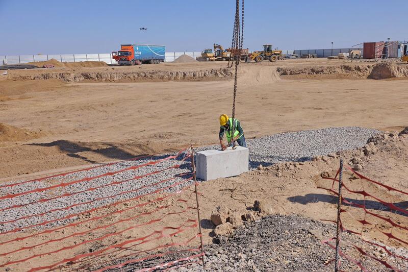 В области Ұлытау началось строительство современного Дворца школьников