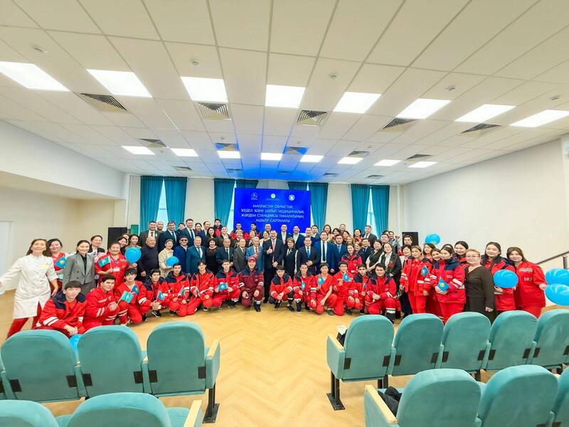 В МАНГИСТАУСКОЙ ОБЛАСТИ ОТКРЫЛАСЬ НОВАЯ СТАНЦИЯ СКОРОЙ И НЕОТЛОЖНОЙ МЕДИЦИНСКОЙ ПОМОЩИ