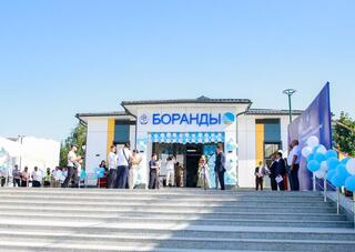 Жуалыдағы Боранды теміржол вокзалы жаңғыртылып, пайдалануға берілді