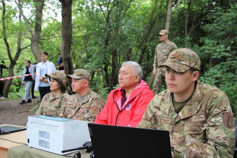 Завершился третий соревновательный день Республиканского слета «Юный спасатель – 2026»