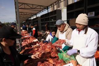 В Астане стартовала акция по продаже говядины по фиксированным ценам