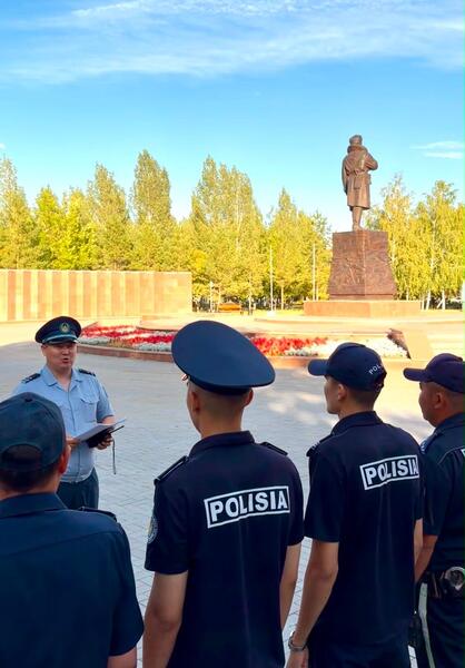 Рейд по обеспечению общественного порядка и чистоты провели в столичном парке «Жерұйық»