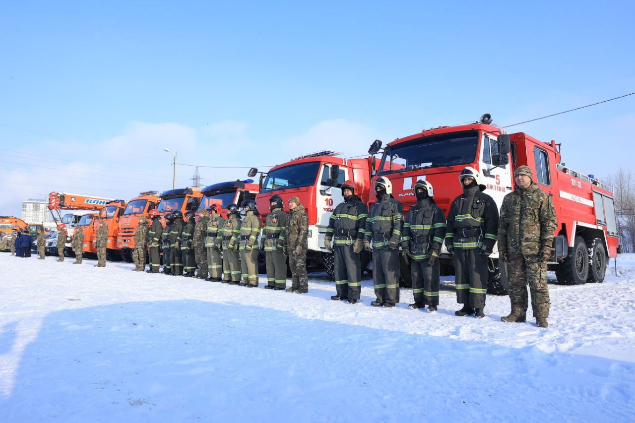 В Костанайской области проходит второй этап командно-штабных учений «Көктем-2025»