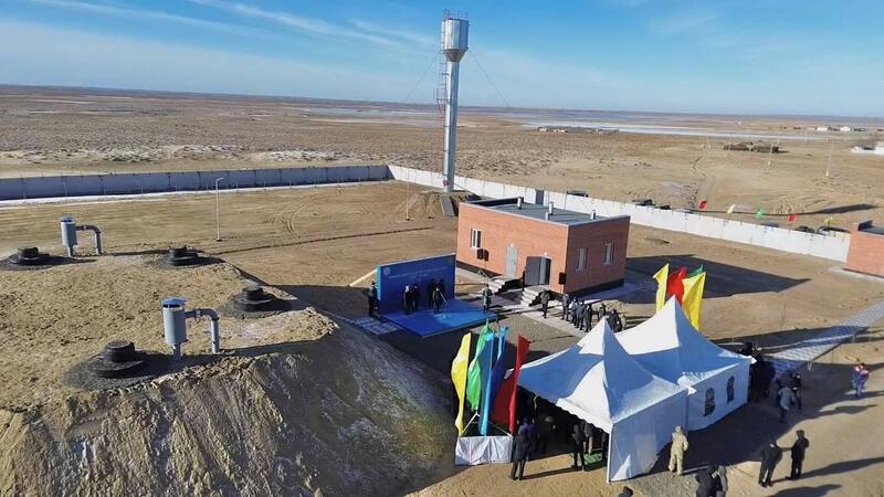 В населенный пункт Еримбетжага Аральского района подведена питьевая вода