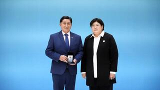 В Астане вручены юбилейные медали к 30-летию Конституции от имени Президента