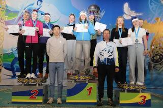 Команда ВКО заняла 1 место в чемпионате РК по биатлону