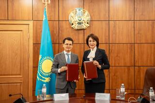 МИНЗДРАВ И “КАЗАХТЕЛЕКОМ” ПОДПИСАЛИ МЕМОРАНДУМ О СОТРУДНИЧЕСТВЕ