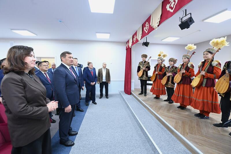 В селе Жаланаш Аральского района сдана в эксплуатацию школа на 150 мест