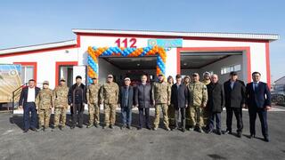 В селе Тущыкудык начал работу новый добровольный пожарный пост