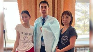 В Костанае девушка, спасенная полицейским, стала его коллегой