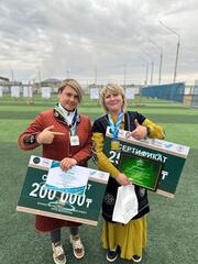 Золото и серебро завоевали карагандинские спортсменки на Кубке РК по садақ ату