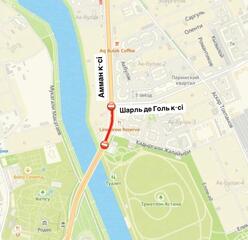 Участок улицы Амман временно перекрыли на ремонт