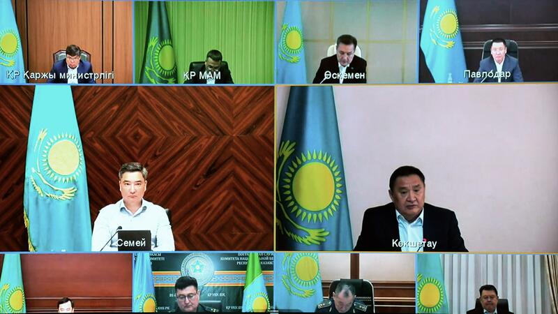 Олжас Бектенов провел в области Абай заседание Республиканского оперативного штаба по ликвидации ЧС