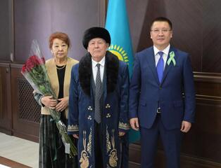80летний юбилей празднует сегодня председатель областного совета ветеранов, почётный гражданин области - Рымтай Шокеев