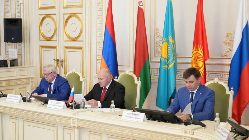 Чингис Аринов принял участие в заседании Координационного совета по чрезвычайным ситуациям ОДКБ