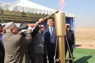 ТУРКЕСТАН: В КАНУН ДНЯ РЕСПУБЛИКИ ТРИ НАСЕЛЕННЫХ ПУНКТА В САРЫАГАШСКОМ РАЙОНЕ ПОДКЛЮЧИЛИ К ПРИРОДНОМУ ГАЗУ