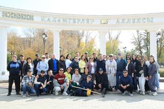 Эконеделя по благоустройству памятников стартовала в Астане в рамках акции «Таза Қазақстан»