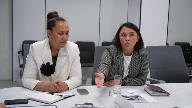 Вице-министр юстиции Бекболат Молдабеков провел личный прием в Центре приема граждан