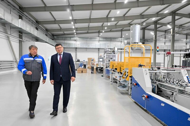 В Семее открыт современный цех по производству картонной упаковки