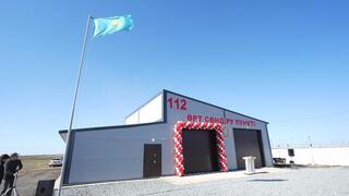 Министр по ЧС дал старт работе 168-го поста «Ауыл құтқарушылары» в селе Карасор