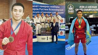 Высокие спортивные достижения военнослужащих Национальной гвардии МВД РК в 2025 году