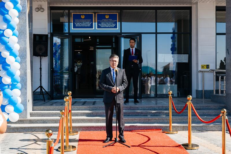 В Атырау открылась новая школа на 900 мест