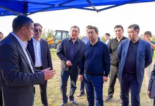 Айдарбек Сапаров проверил ход реализации проекта по возрождению сорта «Апорт»
