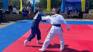 Спортсмены из Бухар-Жырауского района заняли первое место на сельской юношеской спартакиаде