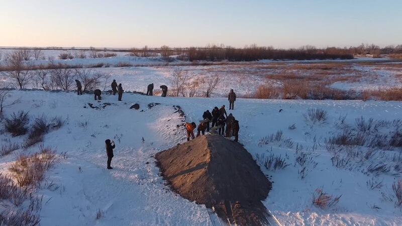 В регионах проводится мониторинг паводкоопасных участков и противопаводковые работы