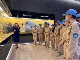 Экскурсию в Национальный музей организовали для жассарбазовцев в Астане