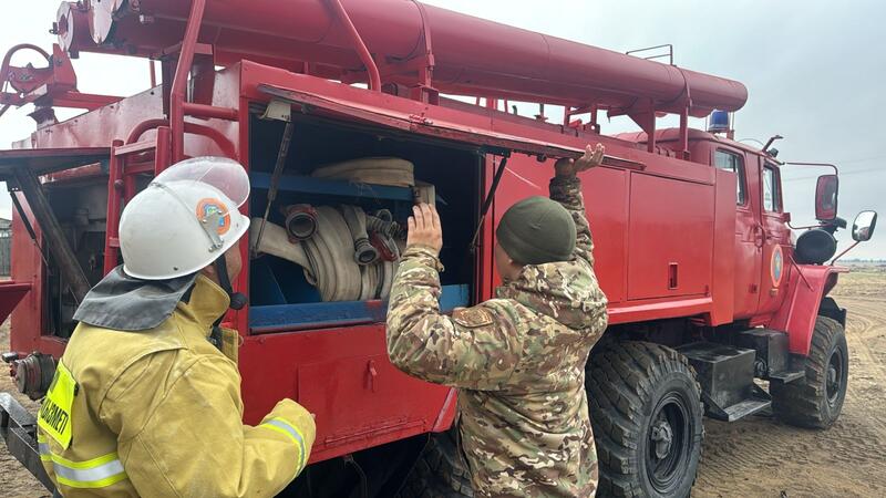 «Ауыл құтқарушылары» повышают уровень пожарной безопасности сельских территорий области Абай