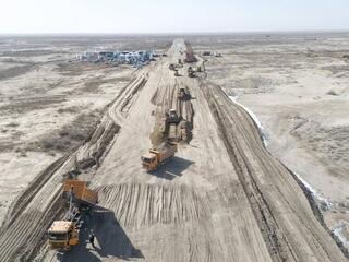 Начался первый этап проекта четырехполосного расширения дороги Кызылорда - Актобе