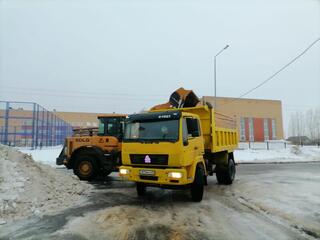 Более 40 тысяч кубометров снега вывезли из столицы за ночь