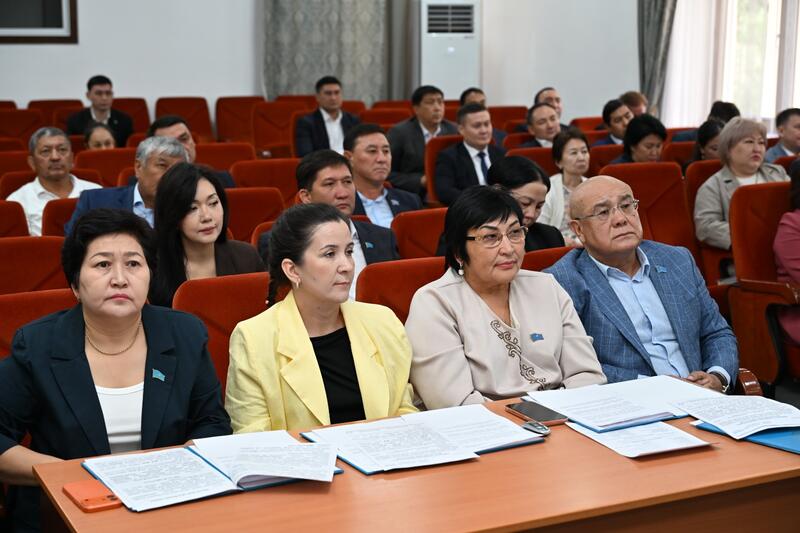 В Талдыкоргане состоялась очередная LVIII сессия городского маслихата