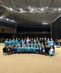 Турнир по художественной гимнастике «Aphrodite Cup»: столичные спортсмены стали лучшими в Афинах