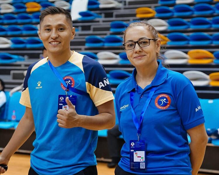 В Астане впервые проходят международные соревнования по бочча