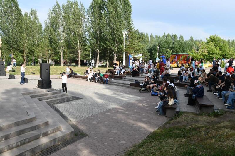 Экофестиваль JasylFest провели в Астане