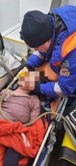 В городе Усть-Каменогорске пожарные и врачи ЦМК спасли пожилую женщину
