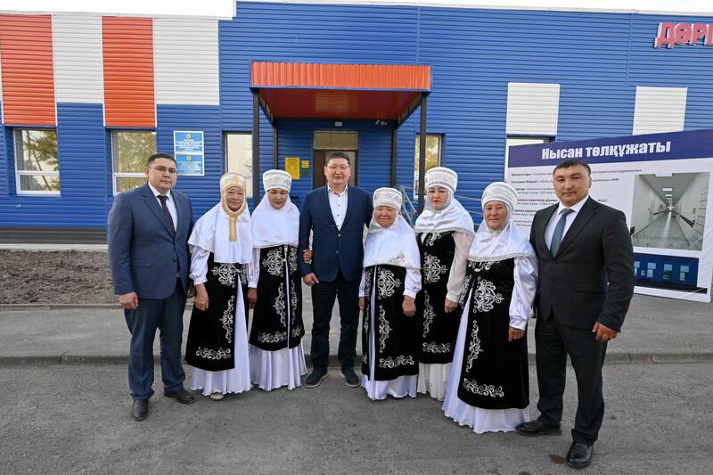 Аким области ознакомился с работой врачебной амбулатории села Саржал