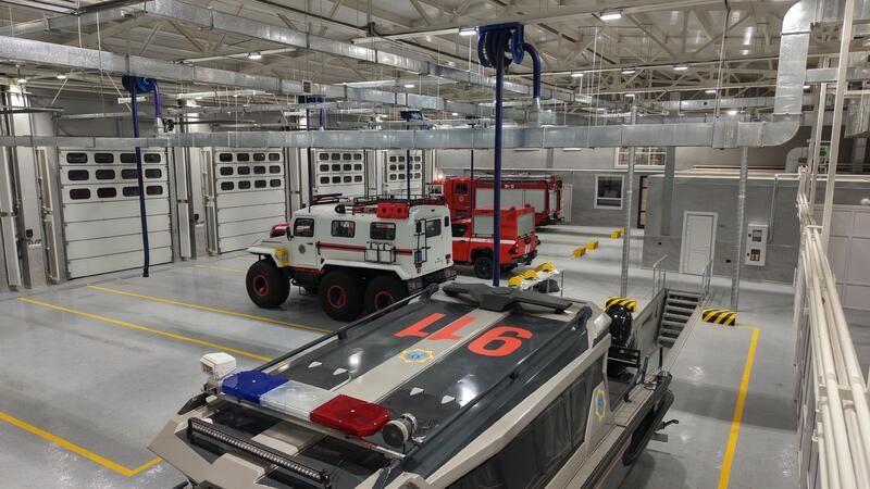 Глава МЧС открыл новую пожарную часть в Северо-Казахстанской области