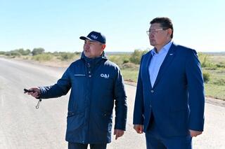 Проконтролирован ход ремонтных работ на автодороге «Караганда – Аягоз – Тарбагатай – Богас»