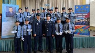 Класс юных полицейских открыли в школе Нуринского района