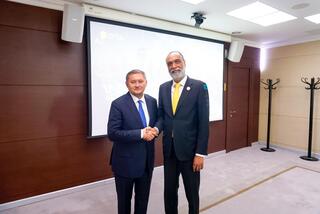 Министр науки и высшего образования РК и специальный посланник ООН обсудили развитие высшего образования и технологий искусственного интеллекта