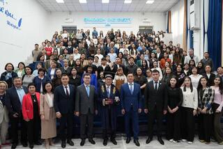 Судья Конституционного Суда выступил с лекцией в Shakarim University