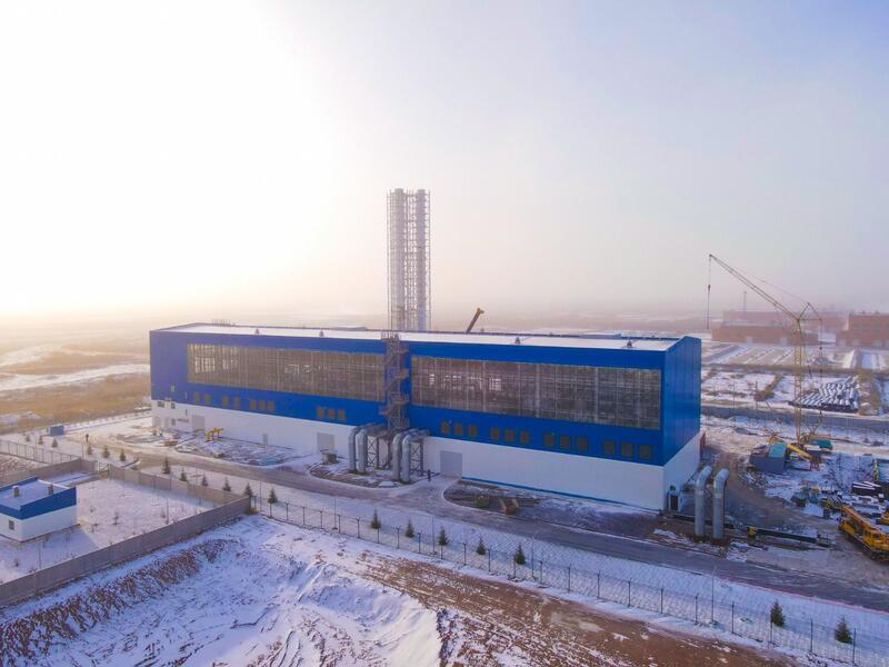 Объекты жизнеобеспечения строят в Астане