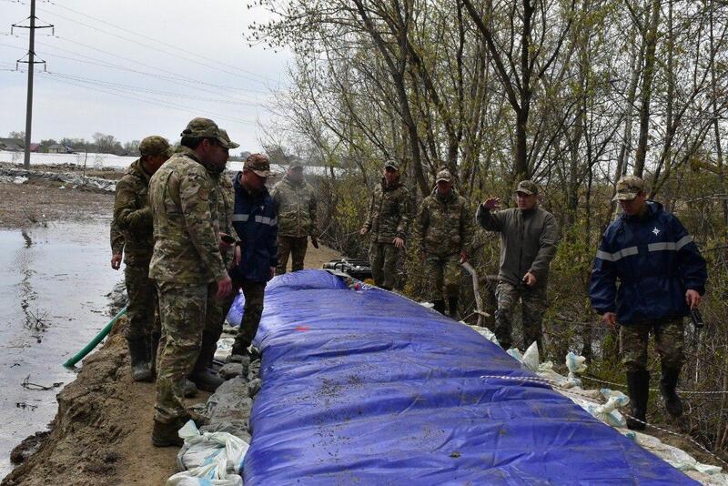 Глава МЧС проверил ход противопаводковых мероприятий