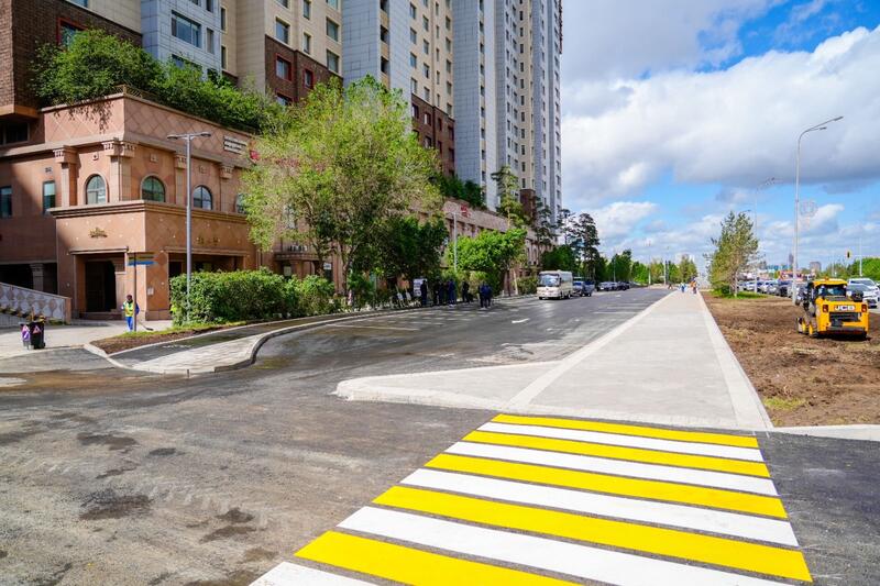 180 дворовых и общественных пространств благоустроят в Астане